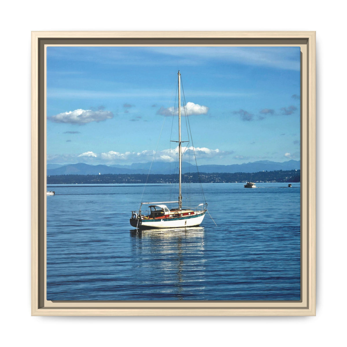 Puget Sound Solitude | Matte Canvas Print