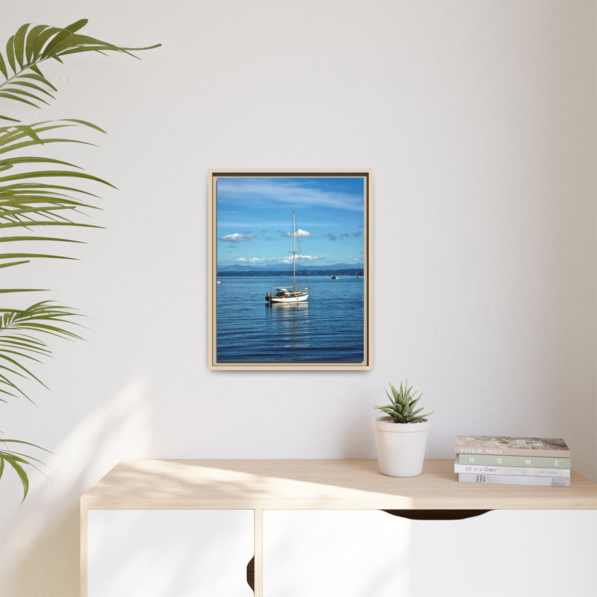 Puget Sound Solitude | Matte Canvas Print