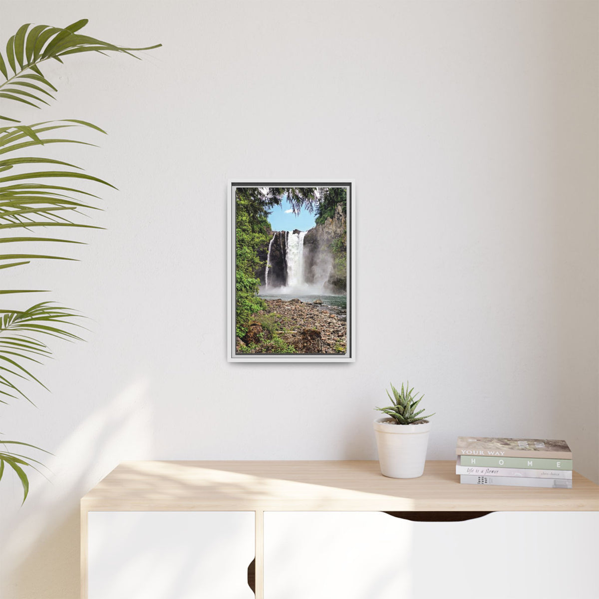 Snoqualmie Falls | Framed Matte Canvas