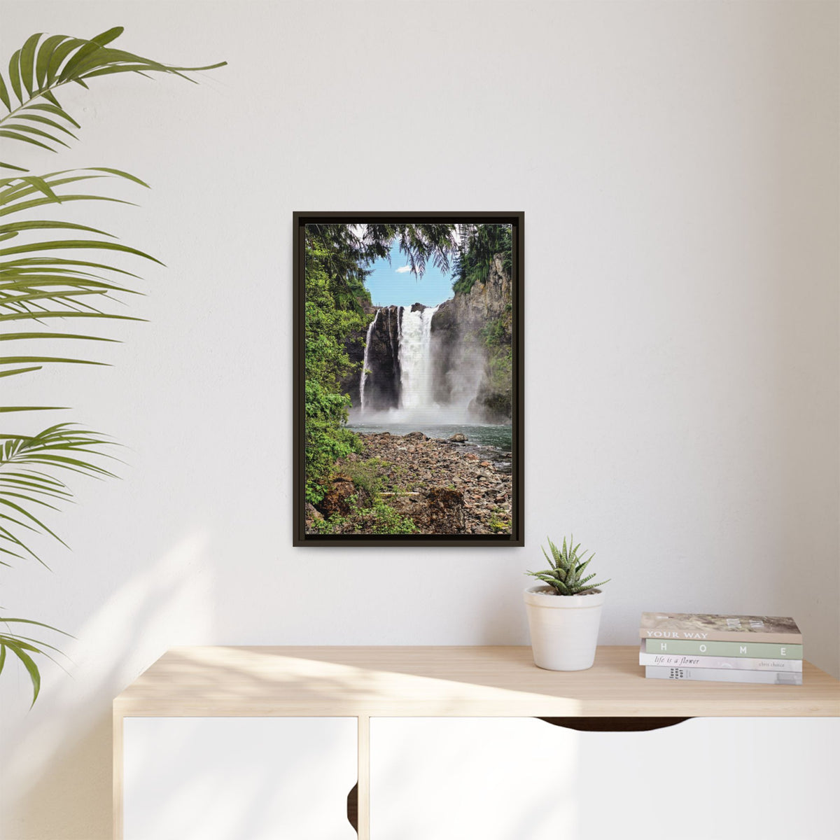 Snoqualmie Falls | Framed Matte Canvas