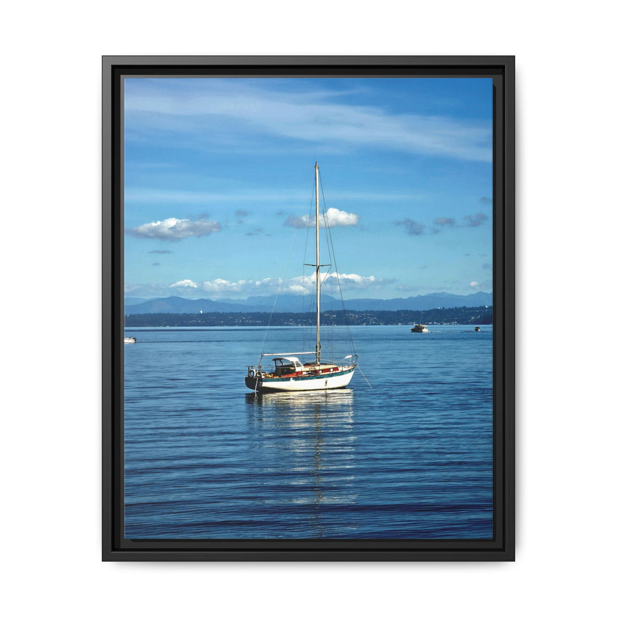 Puget Sound Solitude | Matte Canvas Print
