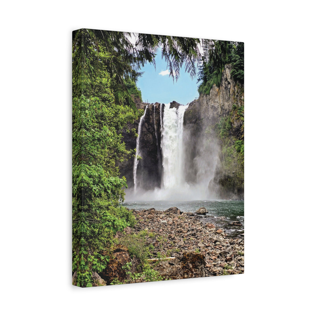 Snoqualmie Falls | Matte Canvas Print