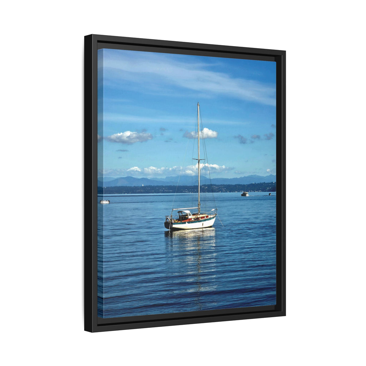 Puget Sound Solitude | Matte Canvas Print