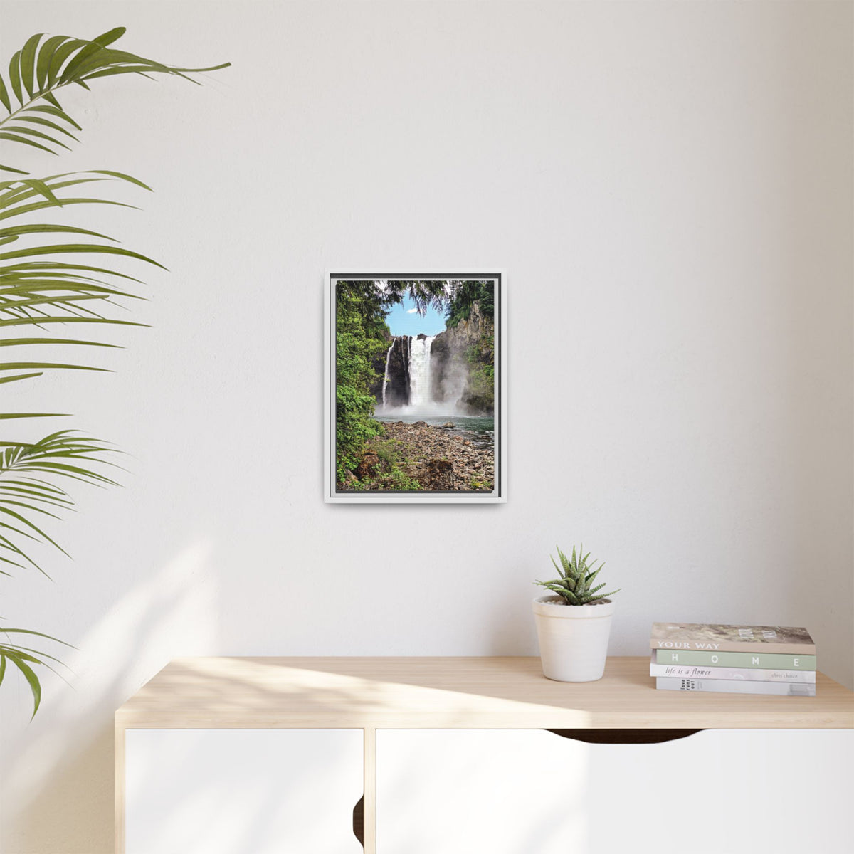 Snoqualmie Falls | Framed Matte Canvas