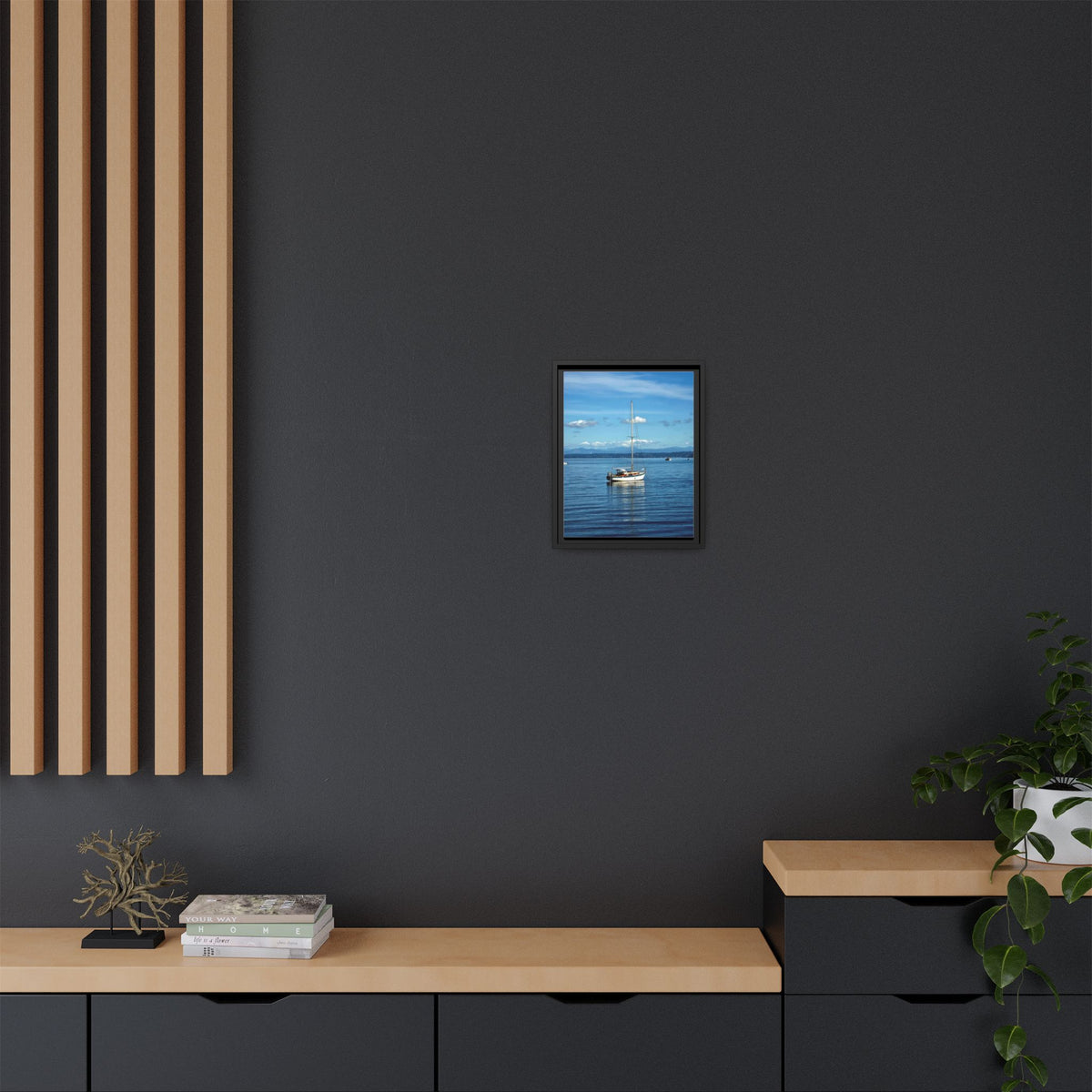 Puget Sound Solitude | Matte Canvas Print