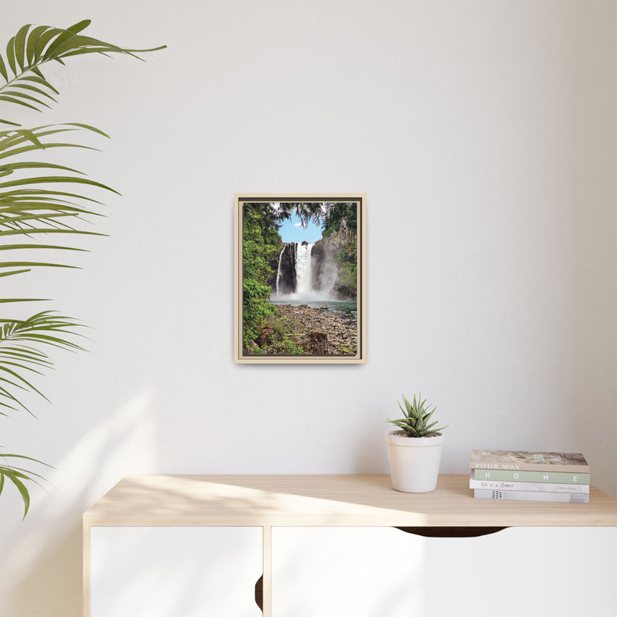 Snoqualmie Falls | Framed Matte Canvas