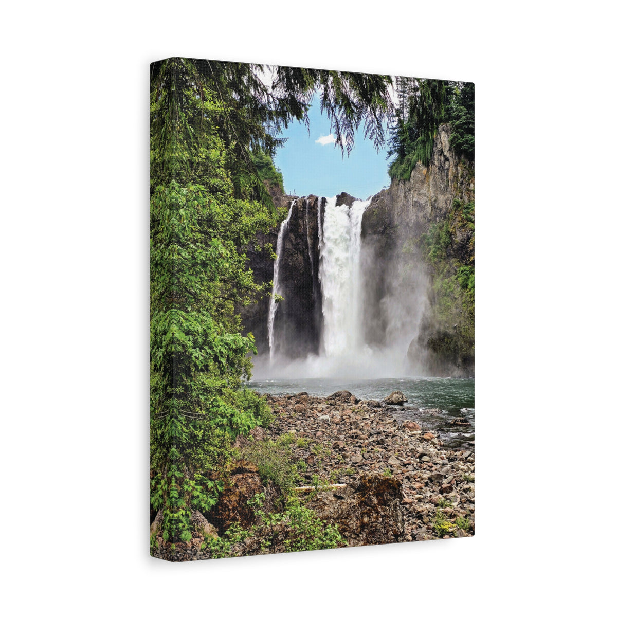 Snoqualmie Falls | Matte Canvas Print
