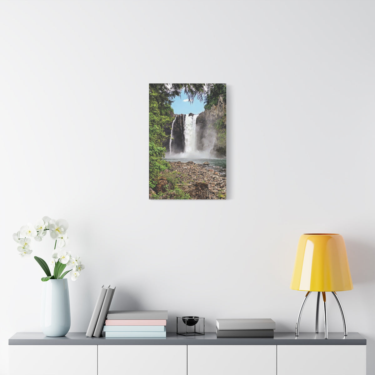 Snoqualmie Falls | Matte Canvas Print
