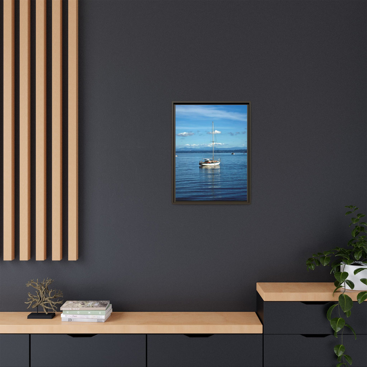 Puget Sound Solitude | Matte Canvas Print
