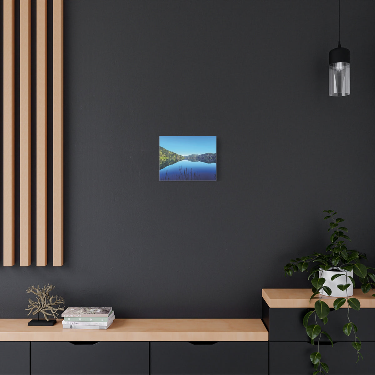 Lake Crescent Reflections | Olympic Peninsula Canvas Print