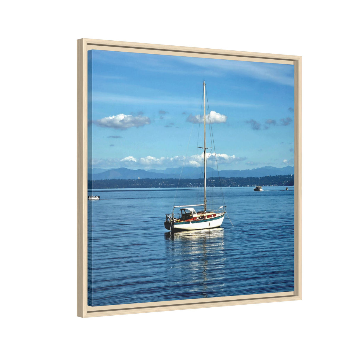 Puget Sound Solitude | Matte Canvas Print