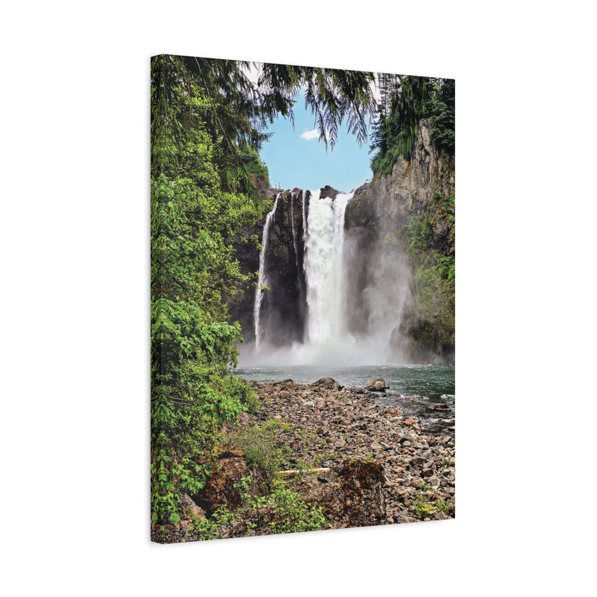 Snoqualmie Falls | Matte Canvas Print