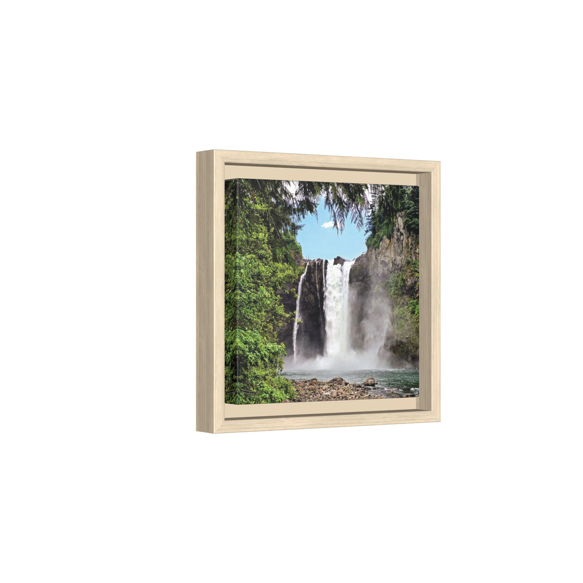 Snoqualmie Falls | Framed Matte Canvas