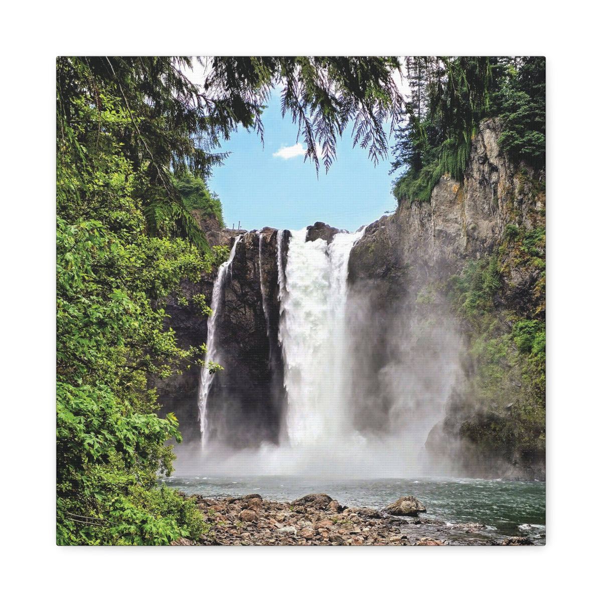 Snoqualmie Falls | Matte Canvas Print