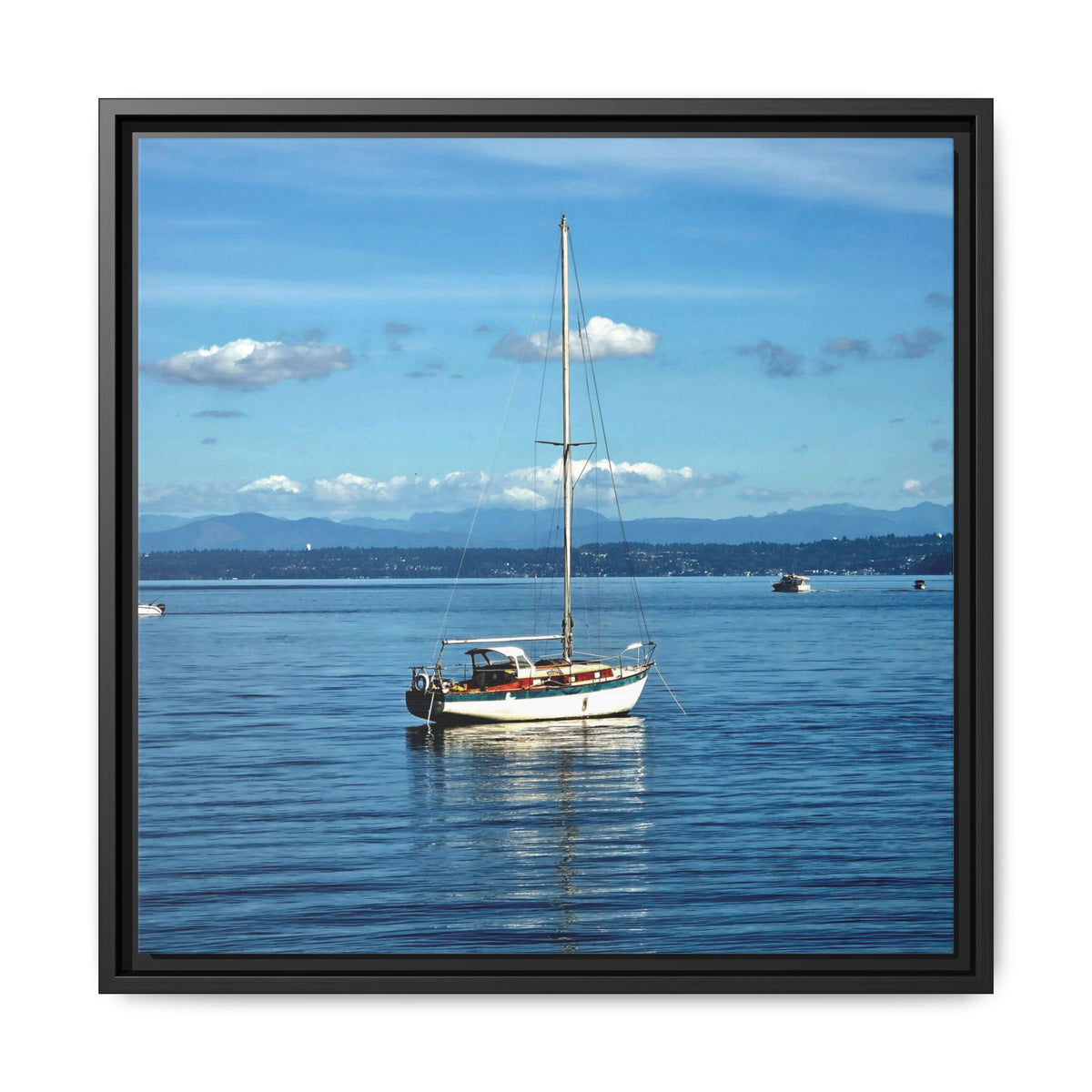 Puget Sound Solitude | Matte Canvas Print