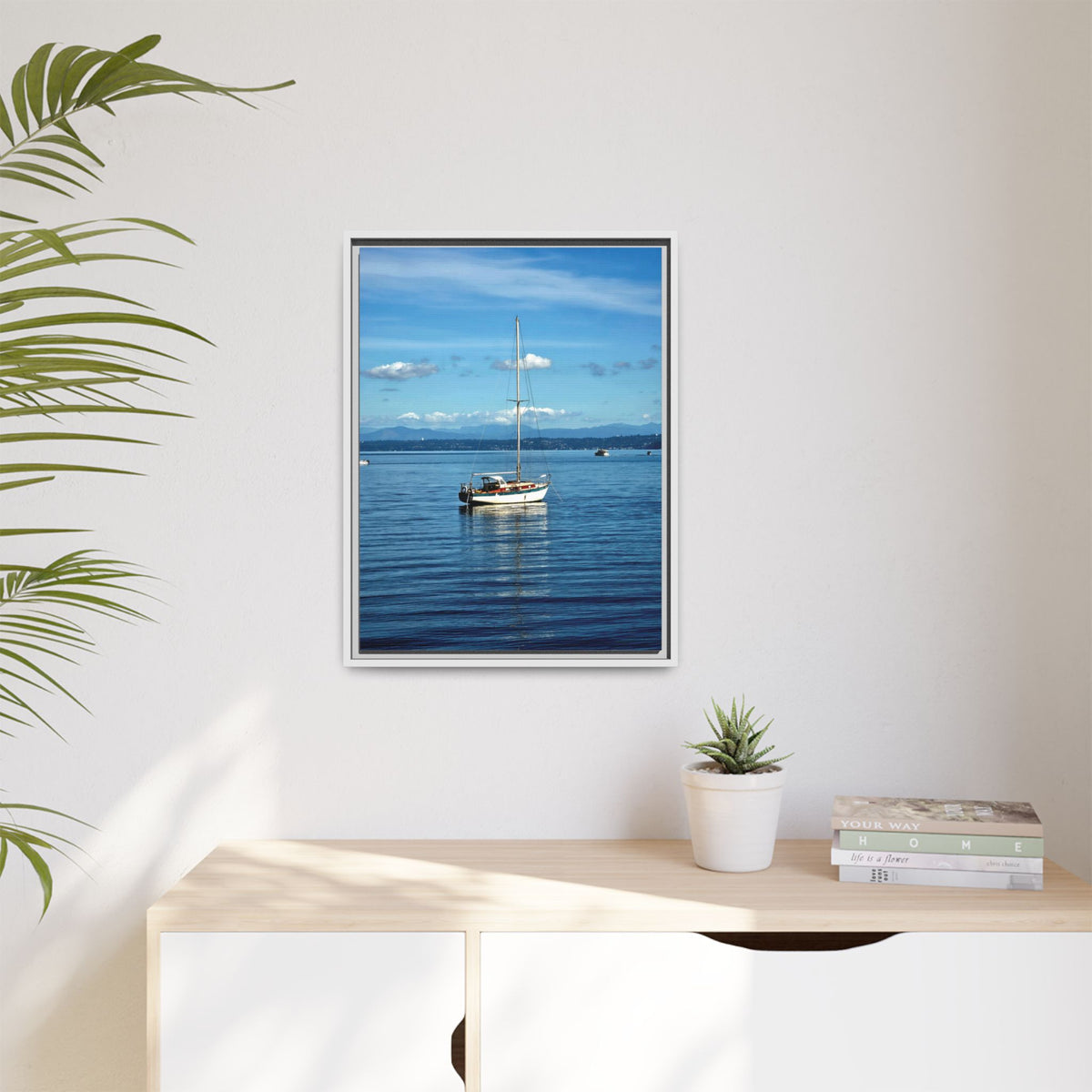 Puget Sound Solitude | Matte Canvas Print