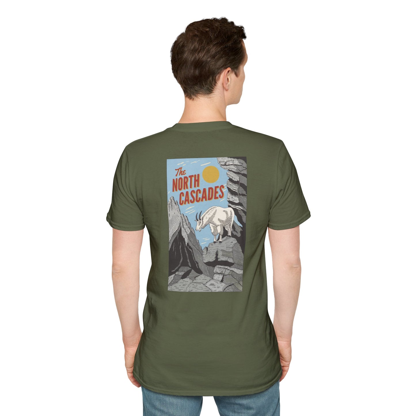 The North Cascades Vintage Graphic Tee