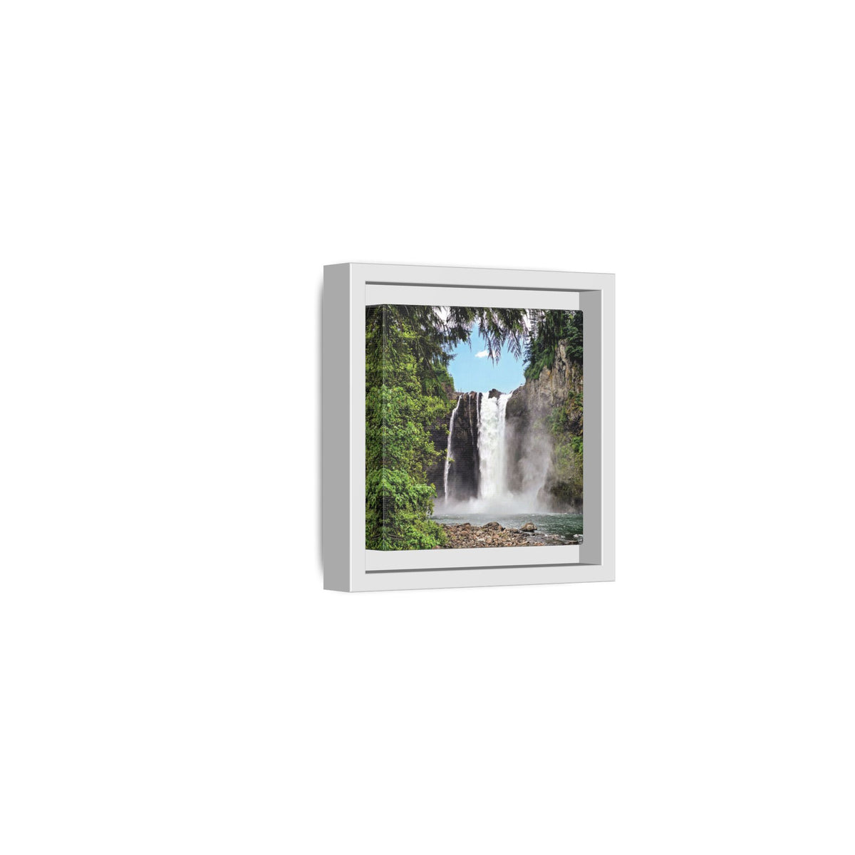 Snoqualmie Falls | Framed Matte Canvas