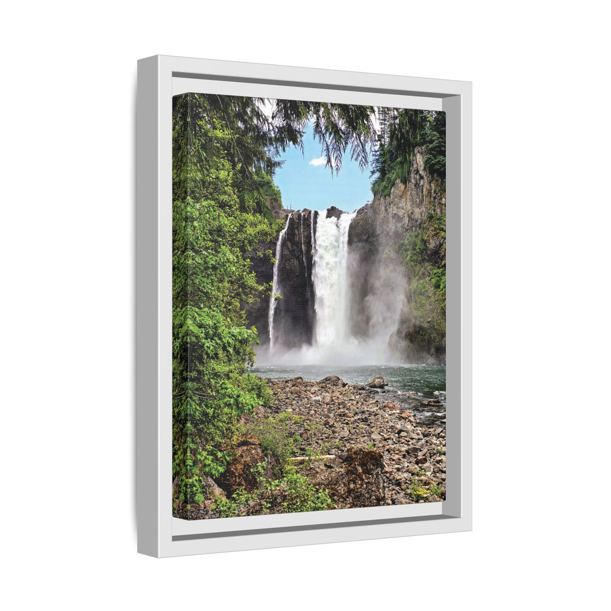 Snoqualmie Falls | Framed Matte Canvas