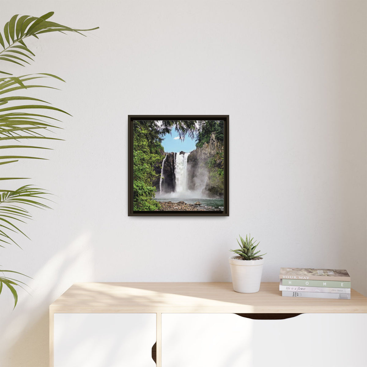 Snoqualmie Falls | Framed Matte Canvas