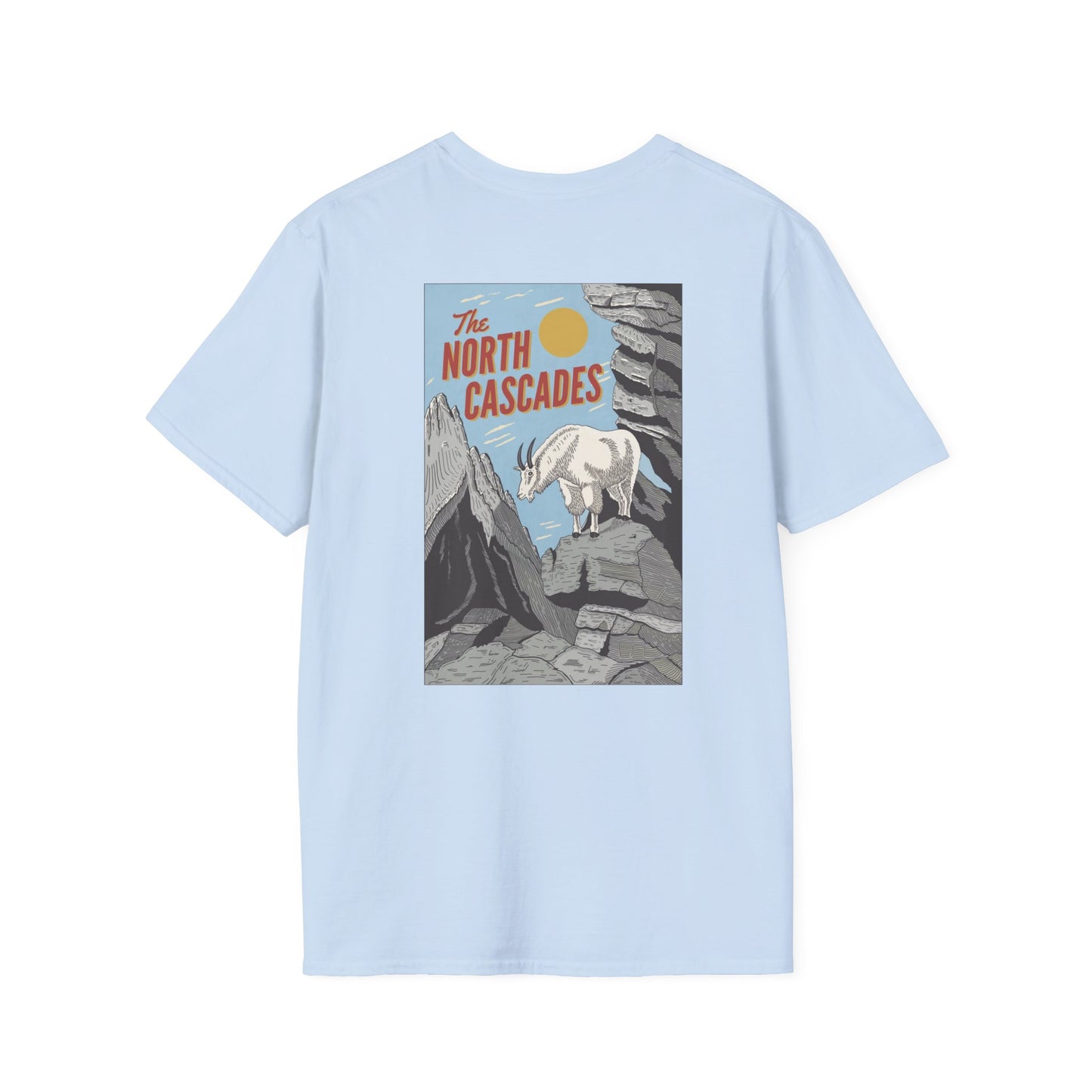 The North Cascades Vintage Graphic Tee