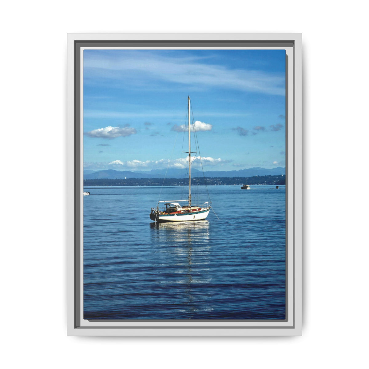 Puget Sound Solitude | Matte Canvas Print