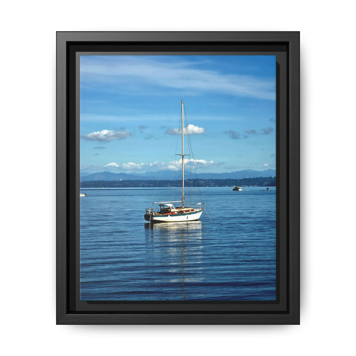 Puget Sound Solitude | Matte Canvas Print