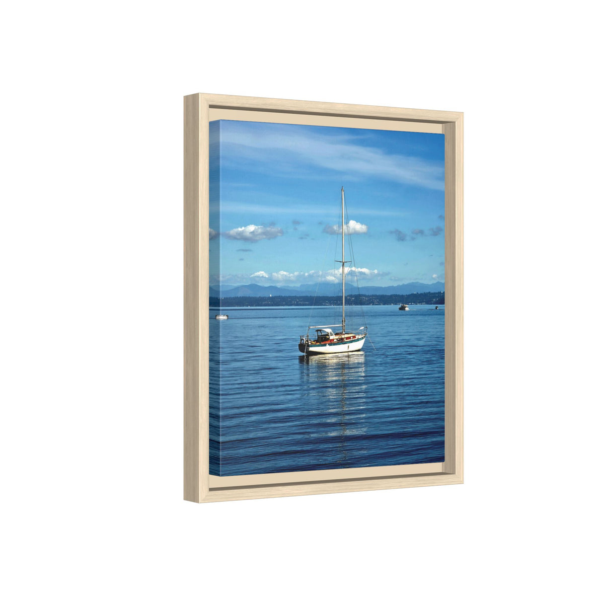 Puget Sound Solitude | Matte Canvas Print