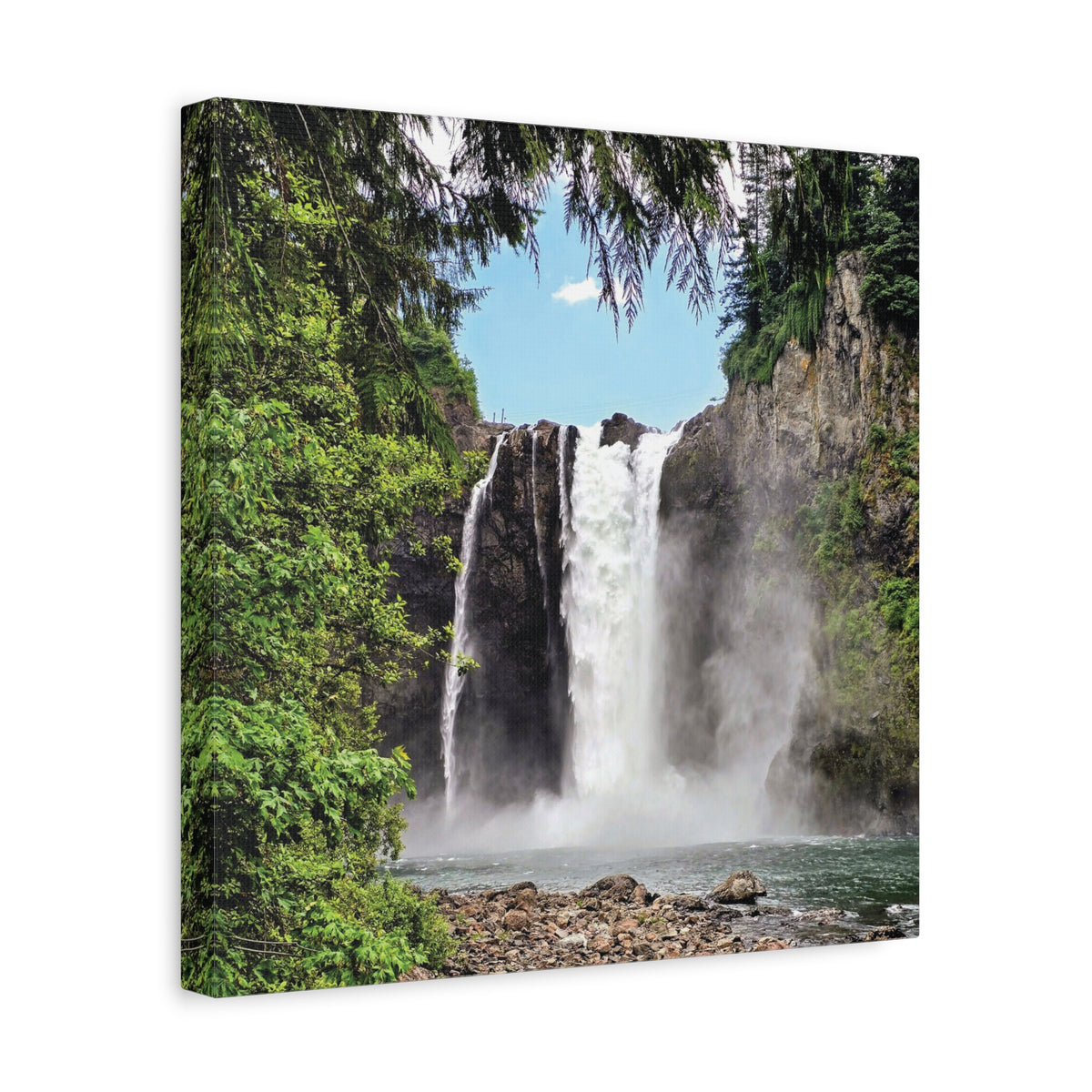 Snoqualmie Falls | Matte Canvas Print