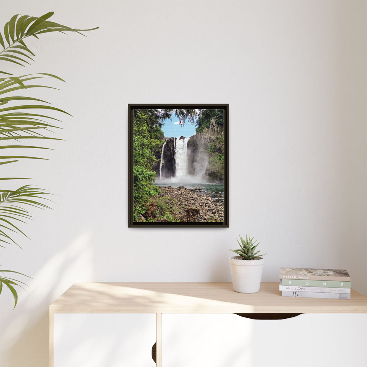 Snoqualmie Falls | Framed Matte Canvas