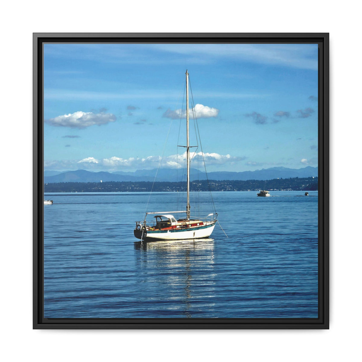 Puget Sound Solitude | Matte Canvas Print
