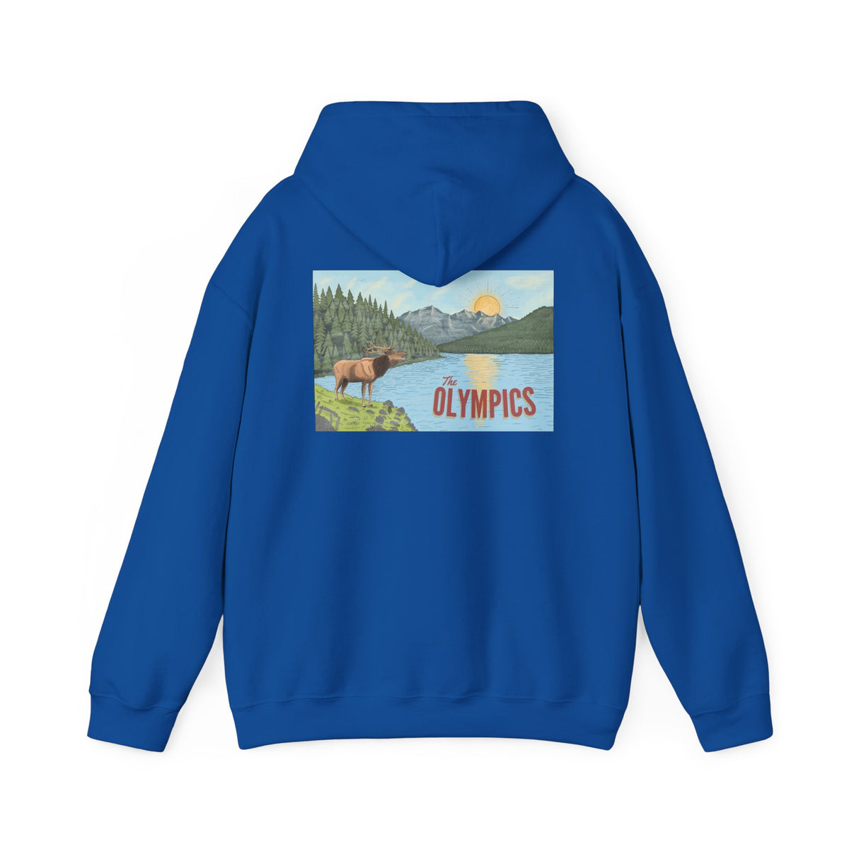 The Olympics Vintage Adventure Sweatshirt | PNW Outdoor Sweatshirt