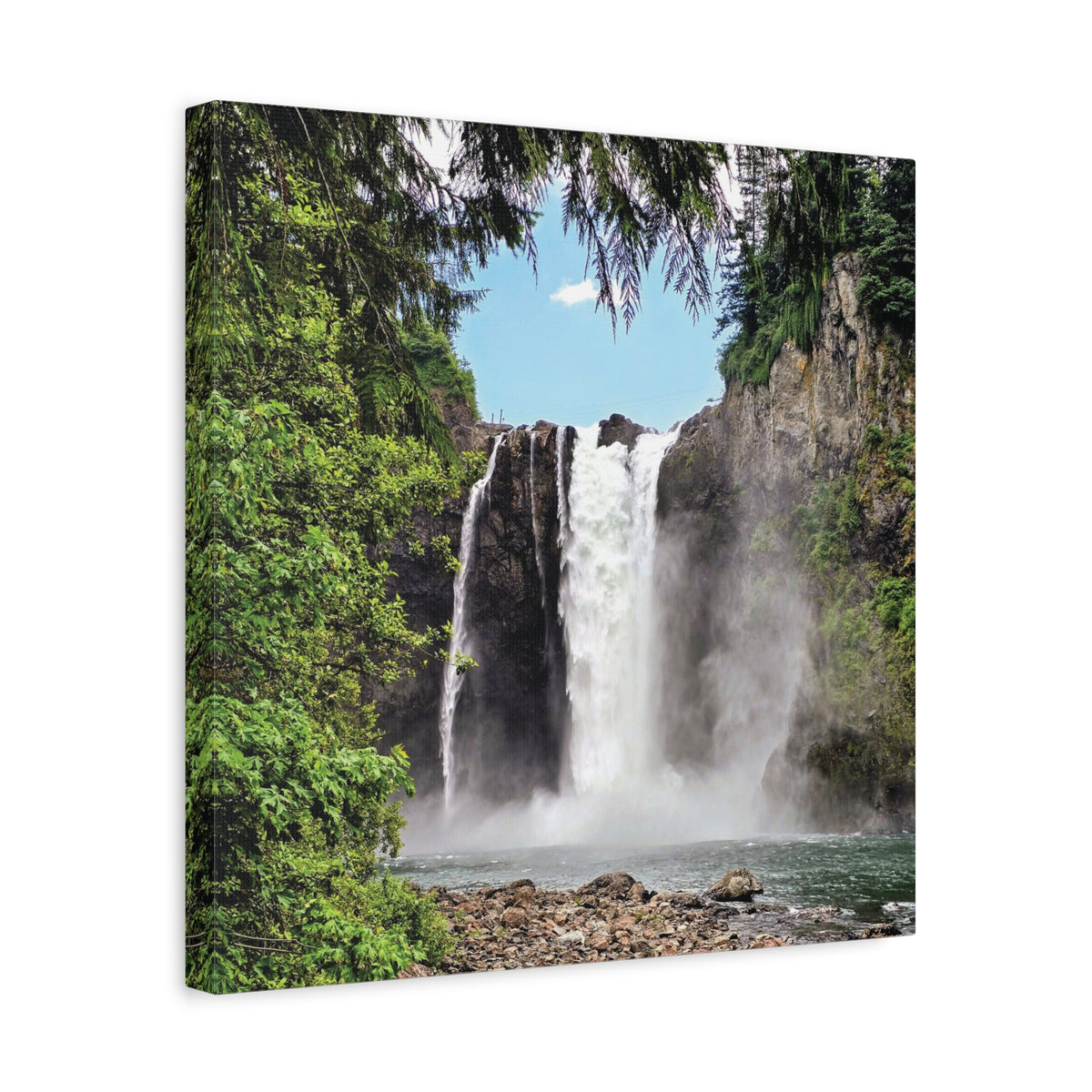 Snoqualmie Falls | Matte Canvas Print
