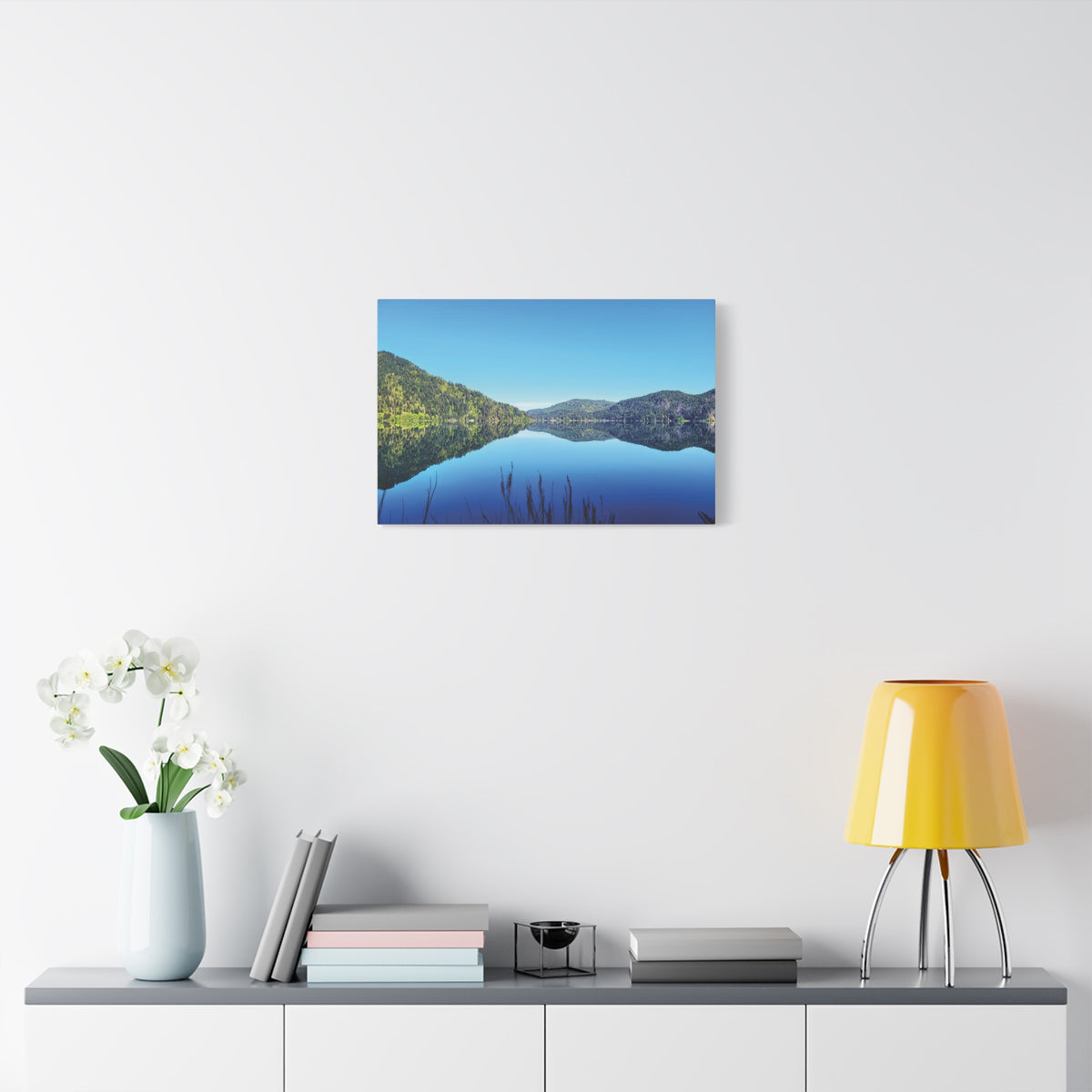 Lake Crescent Reflections | Olympic Peninsula Canvas Print