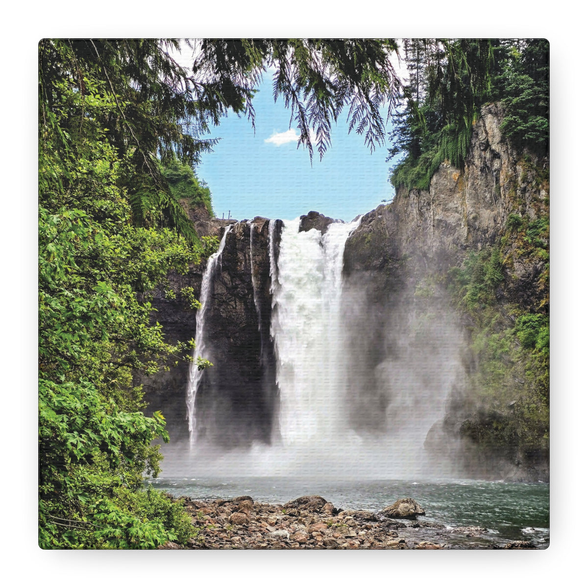 Snoqualmie Falls | Matte Canvas Print