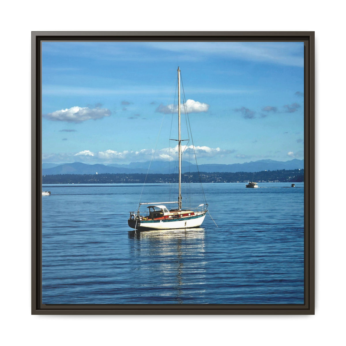 Puget Sound Solitude | Matte Canvas Print