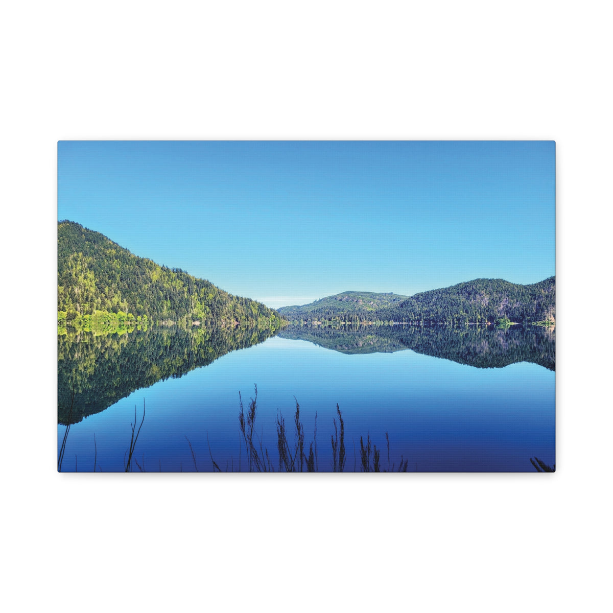 Lake Crescent Reflections | Olympic Peninsula Canvas Print