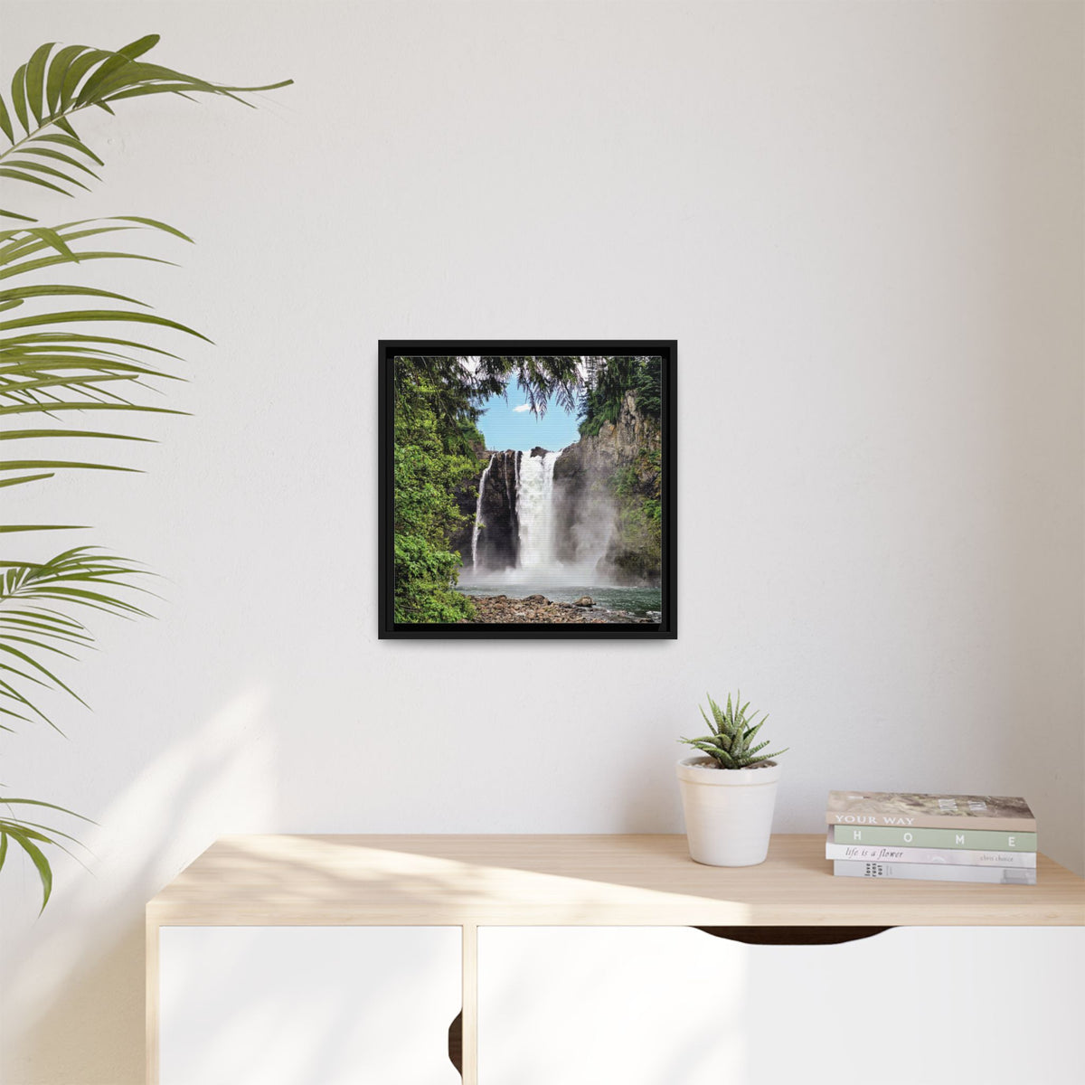 Snoqualmie Falls | Framed Matte Canvas