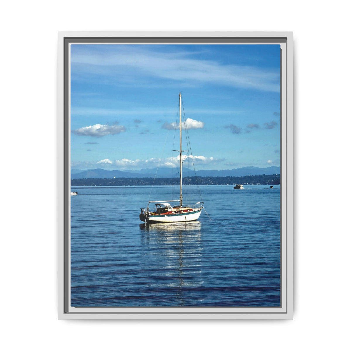 Puget Sound Solitude | Matte Canvas Print