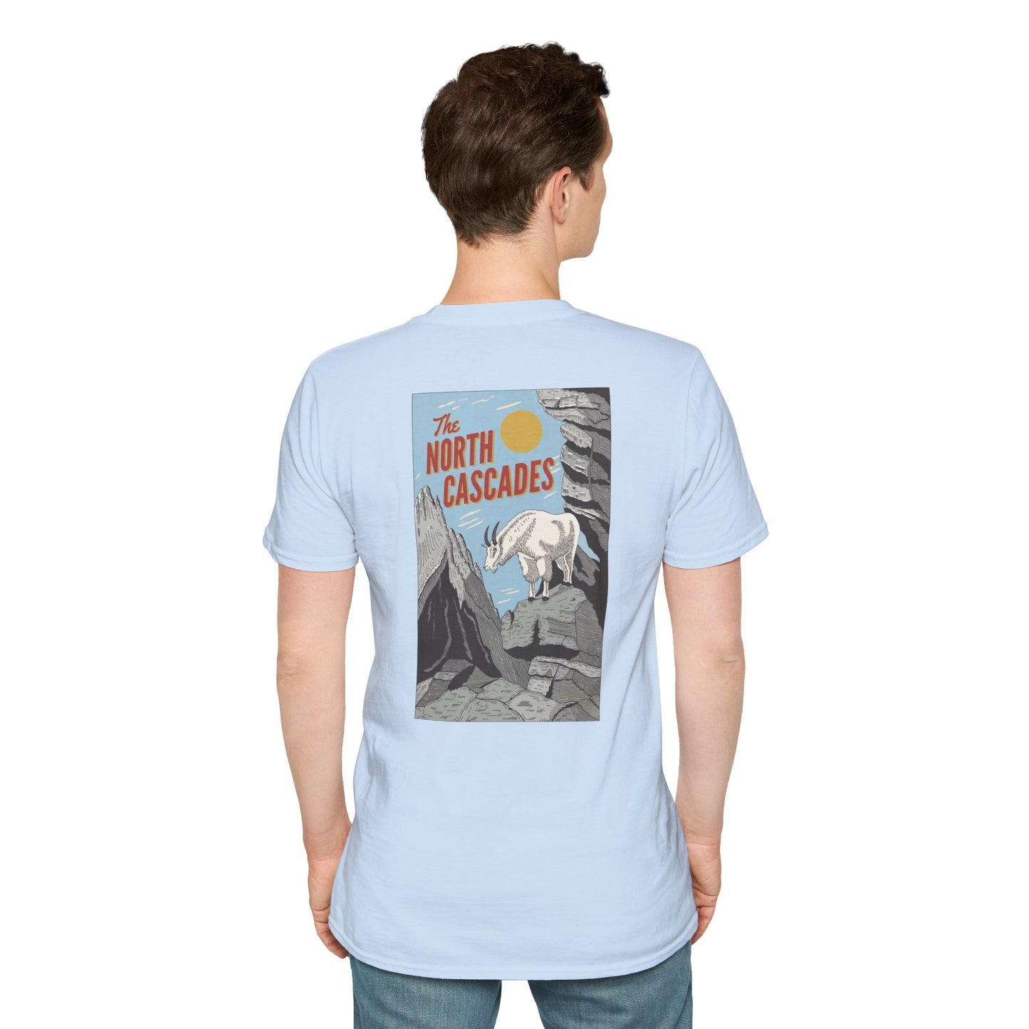 The North Cascades Vintage Graphic Tee