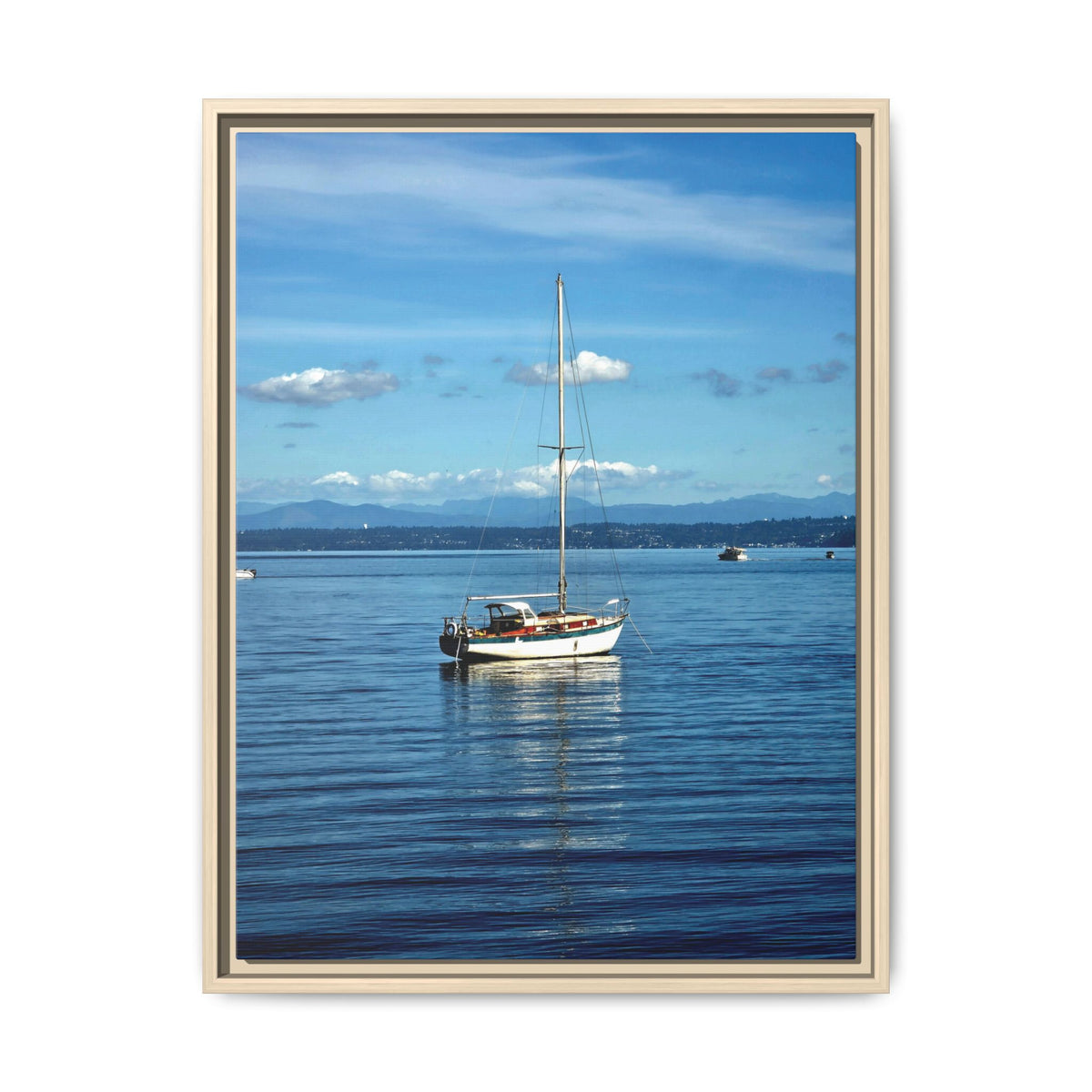 Puget Sound Solitude | Matte Canvas Print