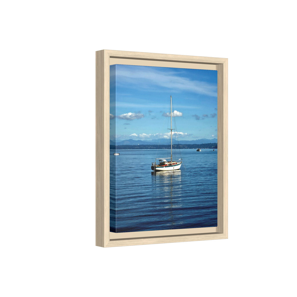 Puget Sound Solitude | Matte Canvas Print