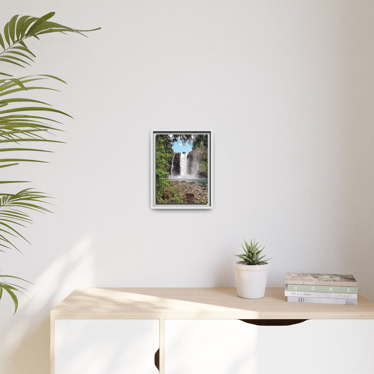 Snoqualmie Falls | Framed Matte Canvas