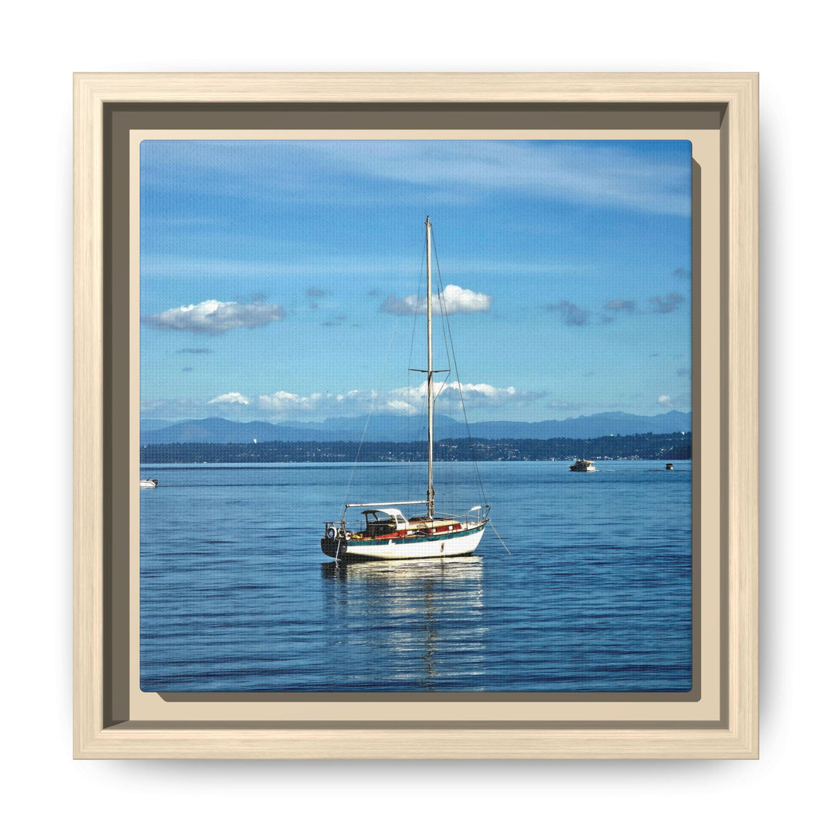 Puget Sound Solitude | Matte Canvas Print