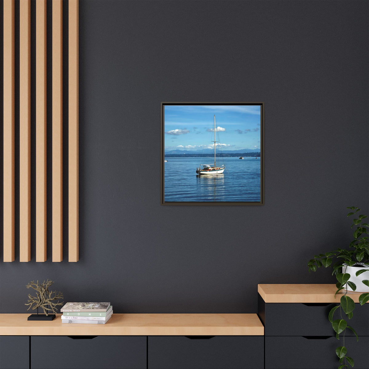 Puget Sound Solitude | Matte Canvas Print