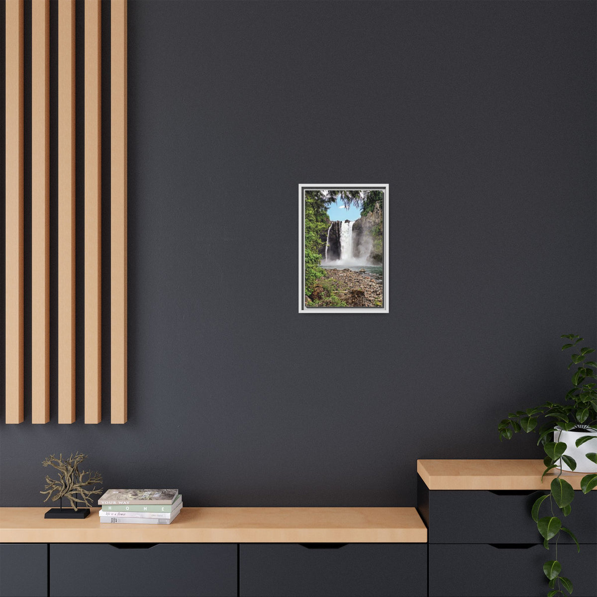 Snoqualmie Falls | Framed Matte Canvas