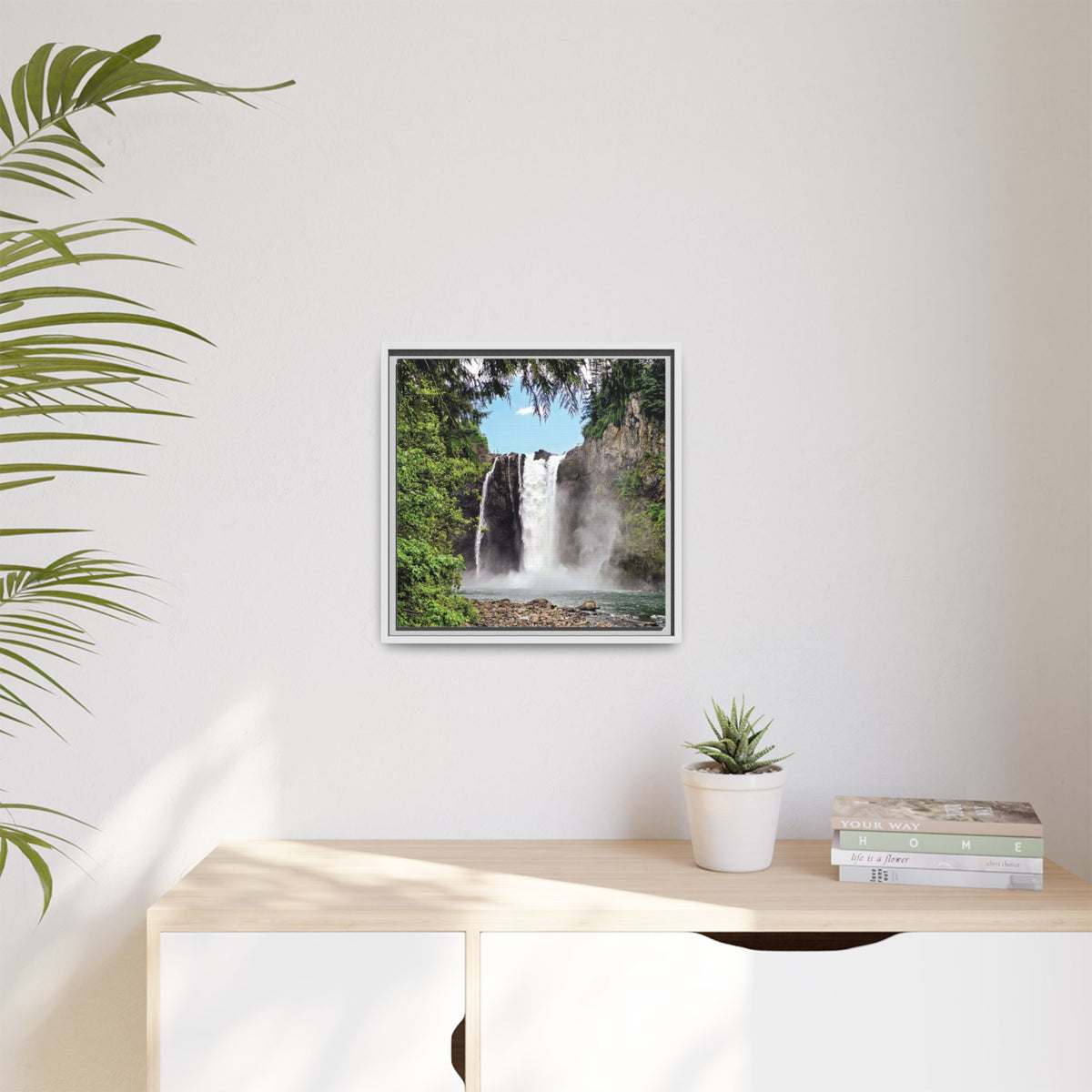 Snoqualmie Falls | Framed Matte Canvas