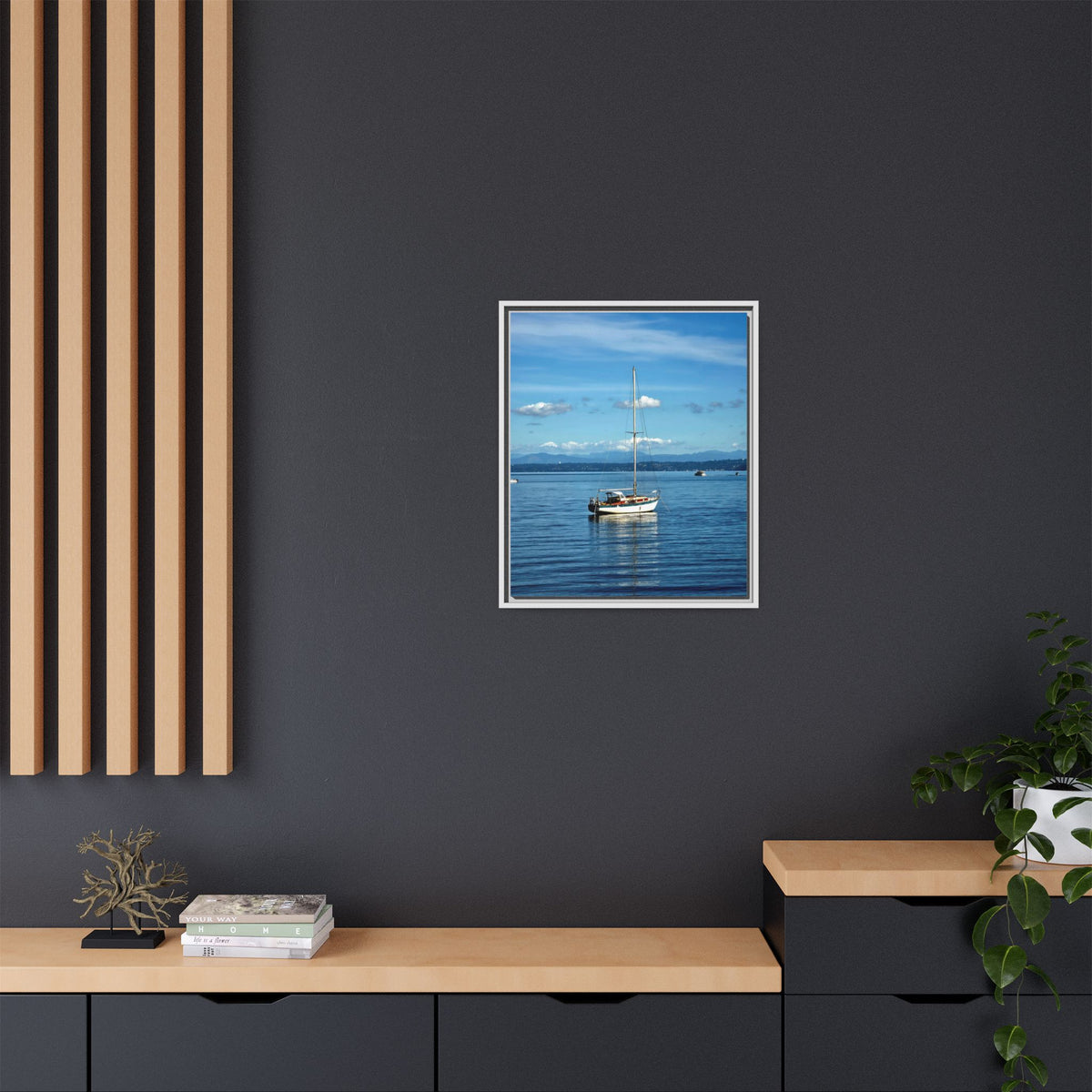Puget Sound Solitude | Matte Canvas Print