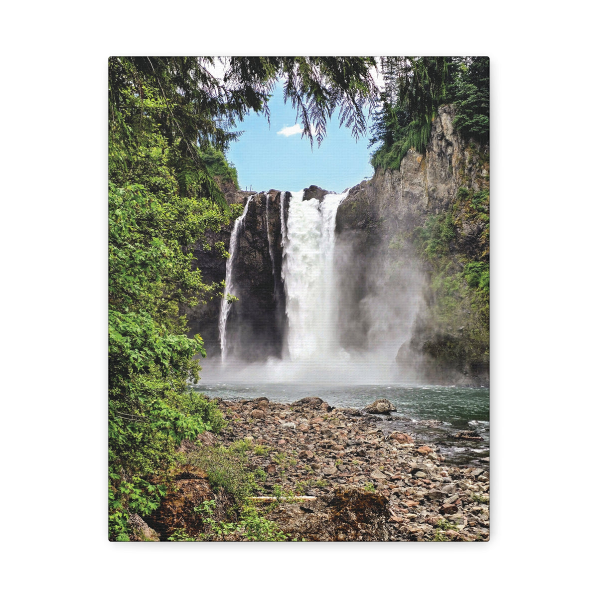 Snoqualmie Falls | Matte Canvas Print
