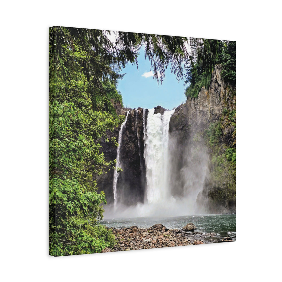 Snoqualmie Falls | Matte Canvas Print